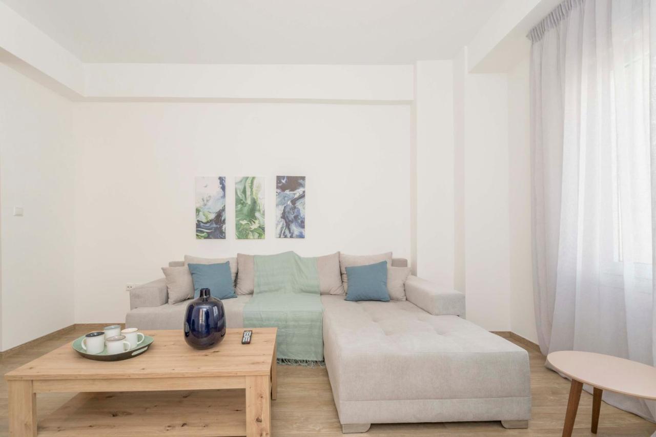 Modern Flat In Central Athens #4 Buitenkant foto